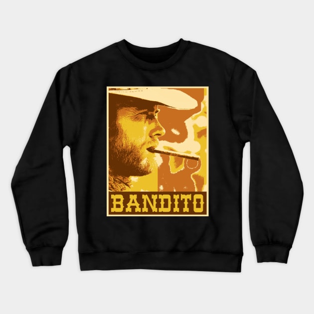 Bandito Crewneck Sweatshirt by heliconista